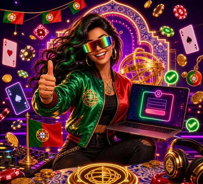 Registo no SlotRave Casino Portugal