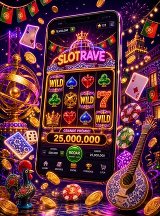 App móvel SlotRave